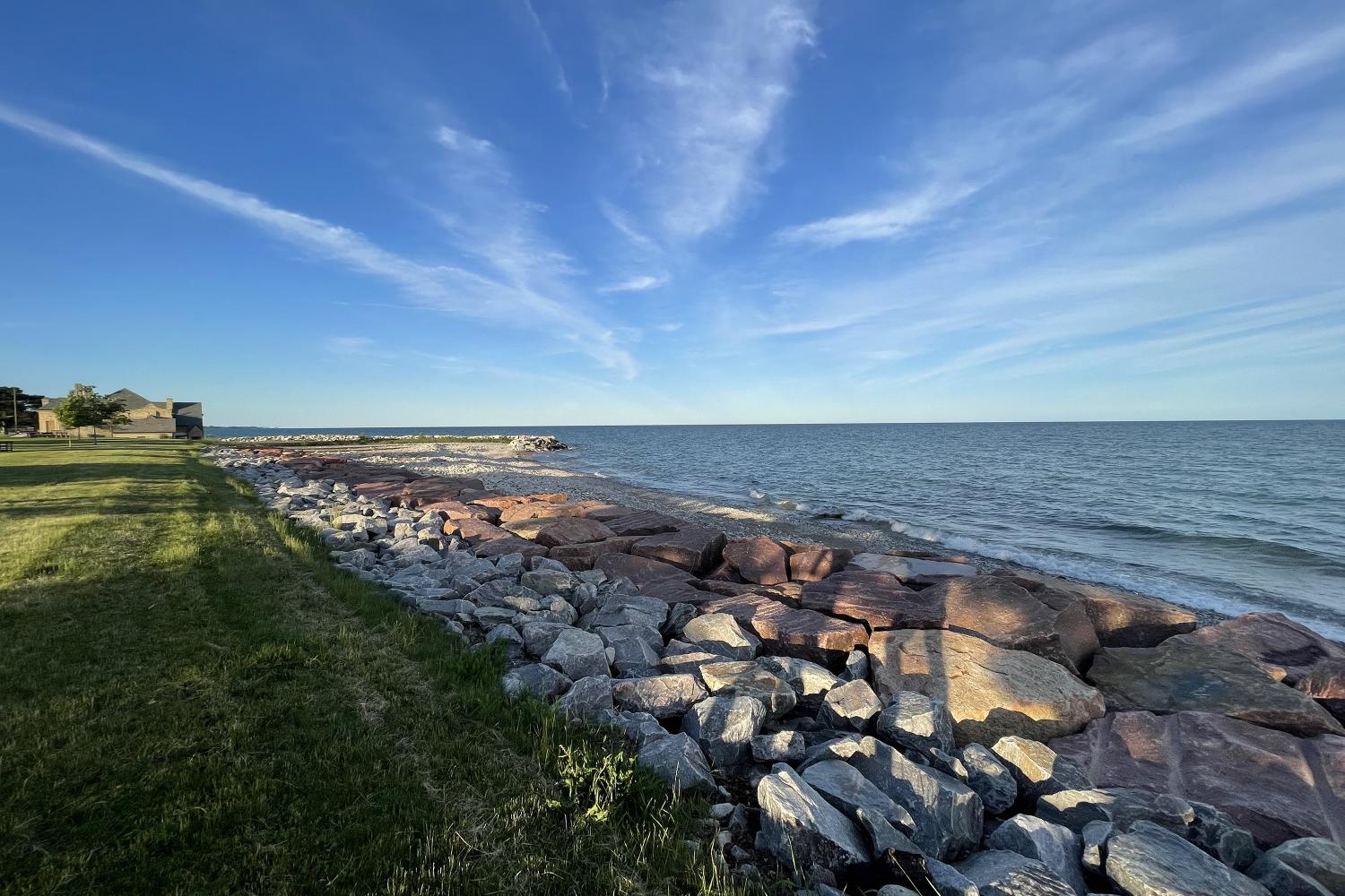 Kenosha has several beautiful lakefront parks, like Southport Park.